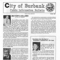 City of Burbank Public Information Bulletin October 1987
