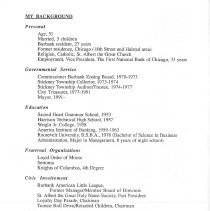 A Message From Mayor Harry J. Klein