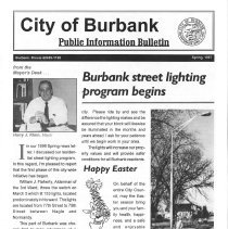 City of Burbank Public Information Bulletin Spring 1997