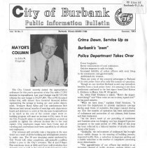 City of Burbank Public Information Bulletin Summer 1983
