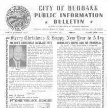 City of Burbank Public Information Bulletin December 1972