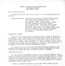 Meeting Minutes 04-04-1974