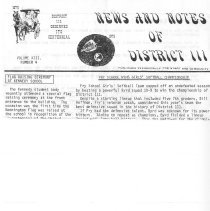 News and Notes of District 111