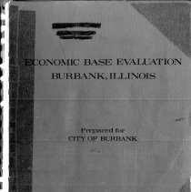 Reconnaissance economic base and demographic evaluaction study of Burbank