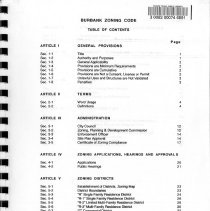 Burbank Zoning Code, March 27, 1996