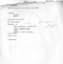 Meeting Minutes- October 16, 1975