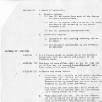 Stickney Township Council on Aging Bylaws