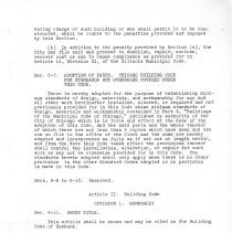 Burbank Building Code, 1970