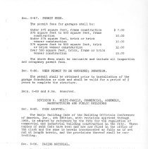 Burbank Building Code, 1970