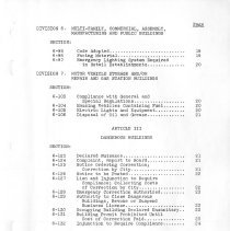 Burbank Building Code, 1970