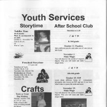 Prairie Trails Public Library Newsletter-Autumn 2001