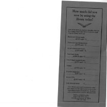 How Much Did You Save? Pamphlet