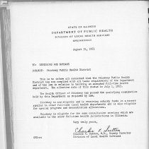 Stickney Township's Annual Reports: 1-9-1953