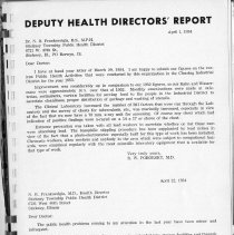 Stickney Township's Annual Reports: 1-9-1953