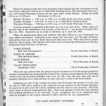 Stickney Township's Annual Reports: 1-9-1953