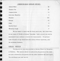 Stickney Township Health District Annual Report- April 1st 1958 to March 31