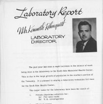 Stickney Township Health District Annual Report- April 1st 1958 to March 31