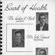 Stickney Township Health District Annual Report- April 1st 1958 to March 31