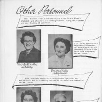 Stickney Township Health District Annual Report- April 1st 1958 to March 31