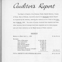 Stickney Township Health District Annual Report- April 1st 1958 to March 31