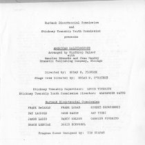 American Kaleidoscope Playbills