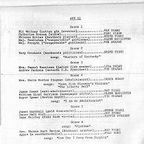 American Kaleidoscope Playbills