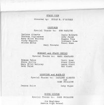 American Kaleidoscope Playbills