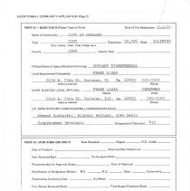 American Revolution Bicentennial Application