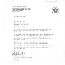 American Revolution Bicentennial Application