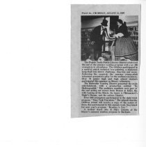 End of Summer Reading 1999 Newspaper Clipping