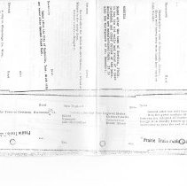 Photocopies from "Vertical File" Street Name Card Catalog