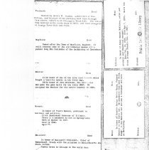 Photocopies from "Vertical File" Street Name Card Catalog Part 2