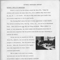 Stickney Township Health District Annual Report: 1957-1958