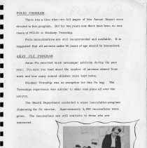 Stickney Township Health District Annual Report: 1957-1958