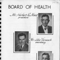 Stickney Township Health District Annual Report: 1957-1958