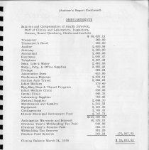 Stickney Township Health District Annual Report: 1957-1958