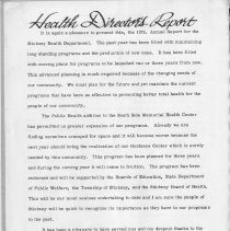 Stickney Township Health District Annual Report: 1957-1958