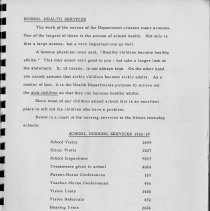 Stickney Township Health District Annual Report 1956-1957