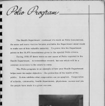 Stickney Township Health District Annual Report 1956-1957