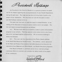 Stickney Township Health District Annual Report 1956-1957