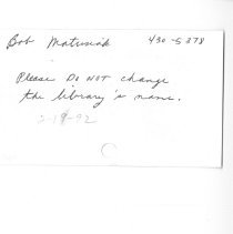 Library Name Change Catalog Cards