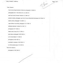 List of Edward Tobin articles in the Daily Herald