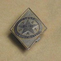 Diamond Shape with Circle Star Badge