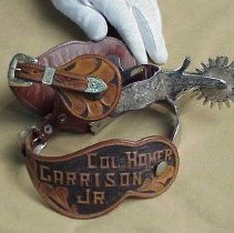 Homer Garrison's Custom Spurs