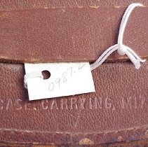 Manufacture's mark and tag