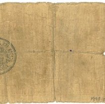 Tesoreria General del Estado Chihuahua 25 centavos note 1913