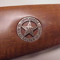 Rifle right stock ranger medal