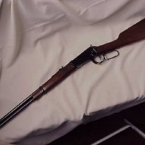 Rifle left side view