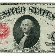 US $1 note 1917