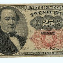 US 25 cent note 1874